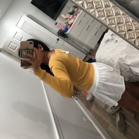 yellow pacsun long sleeve - Picture 6 of 7